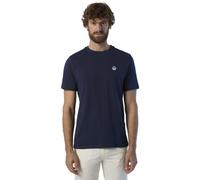 North Sails Maglietta blu / marino / bianco, Taglia XL