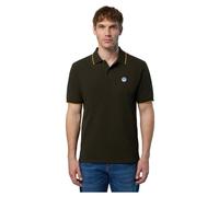 NORTH SAILS Striped in Contrast Short Sleeve Polo L