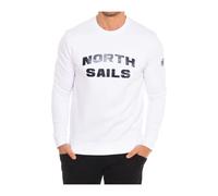 North Sails, ,Sweatshirts & Hoodies ,Uomo ,Bianco ,L Maglione con scollo a costine