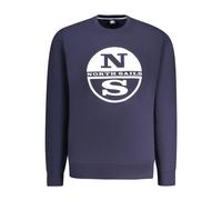 North Sails, ,Sweatshirts & Hoodies ,Uomo ,Blu ,XL Maglione in Cotone Blu