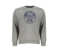 North Sails, ,Sweatshirts & Hoodies ,Uomo ,Grigio ,L Long Sleeve Sweatshirt