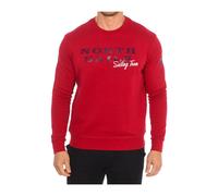 North Sails, ,Sweatshirts & Hoodies ,Uomo ,Rosso ,L Felpa con Girocollo a Costine
