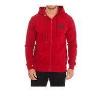North Sails, ,Sweatshirts & Hoodies ,Uomo ,Rosso ,M Felpa con cappuccio e zip regolabile