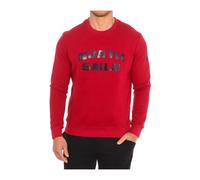 North Sails, ,Sweatshirts & Hoodies ,Uomo ,Rosso ,S Felpa Girocollo a Coste