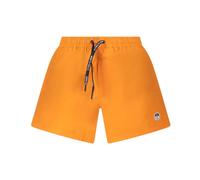 NORTH SAILS Costume a Pantaloncino da Bagno Uomo in Poliestere 100% Reciclato (IT, Testo, L, Papaya Orange)