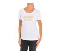 North Sails - T-shirt a manica corta con scollo a costine - - Tops - Donna - Bianco - XL