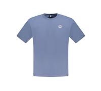 North Sails - T-shirt in cotone blu - -Tops -Uomo -Blu -XL