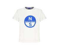 NORTH SAILS T-SHIRT MANICHE CORTE BAMBINO BIANCO TAGLIA = 8A