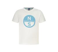 North Sails T-Shirt Maniche Corte Bambino Bianco
