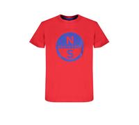 North Sails T-Shirt Maniche Corte Bambino Rosso