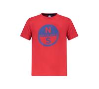 NORTH SAILS T-SHIRT MANICHE CORTE BAMBINO ROSSO