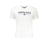 NORTH SAILS T-SHIRT MANICHE CORTE UOMO BIANCO