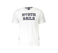 North Sails T-Shirt Maniche Corte Uomo Bianco
