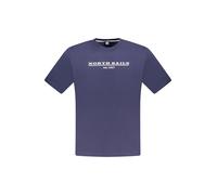 North Sails - T-shirt in cotone blu - - Tops - Uomo - Blu - S