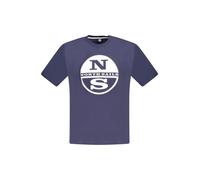 North Sails - T-shirt a Maniche Corte - - Tops - Uomo - Blu - M