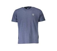 North Sails Blue Cotton Men T-Shirt - XL