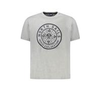 North Sails - T-shirt Ocean Explorer Grafica - - Tops - Uomo - Grigio - S