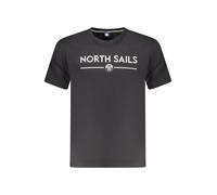 North Sails - Magliette Uomo in Cotone Nera - - Tops - Uomo - Nero - S