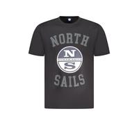 NORTH SAILS T-SHIRT MANICHE CORTE UOMO NERO