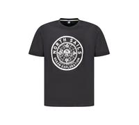 North Sails, ,Tops ,Uomo ,Nero ,L T-shirt in cotone con stampa grafica