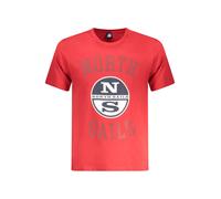 NORTH SAILS T-SHIRT MANICHE CORTE UOMO ROSSO