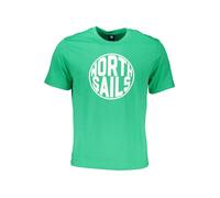 NORTH SAILS T-SHIRT MANICHE CORTE UOMO VERDE