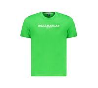 North Sails - T-shirt in cotone verde - - Tops - Uomo - Verde - L
