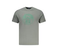 NORTH SAILS T-SHIRT MANICHE CORTE UOMO VERDE
