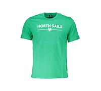 NORTH SAILS T-SHIRT MANICHE CORTE UOMO VERDE
