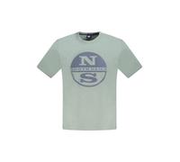 NORTH SAILS T-SHIRT MANICHE CORTE UOMO VERDE TAGLIA = 3XL