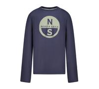 NORTH SAILS T-SHIRT MANICHE LUNGHE BAMBINO BLU