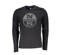 NORTH SAILS T-Shirt Maniche Lunghe Uomo Nero 2XL