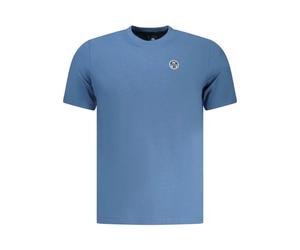 North Sails - T-shirt Sportswear in Cotone - - Tops - Uomo - Blu - XL