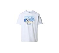 NORTH SAILS T-Shirt Uomo in Jersey di Cotone Organico con Maxi Stampa