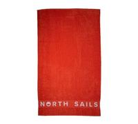 NORTH SAILS Telo mare, piscina o spa, spugna di cotone, abbigliamento da spiaggia con logo, 175 x 100 cm, articolo 623267, 0735 Flame arancione, taglia unica