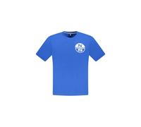 North Sails, ,Tops ,Uomo ,Blu ,M With Maxi Logo T-Shirt
