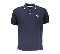North Sails, ,Tops ,Uomo ,Blu ,S Polo Blu Maniche Corte
