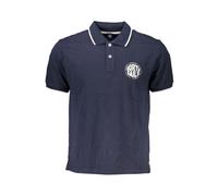 North Sails, ,Tops ,Uomo ,Blu ,S Polo in Cotone Blu con Stampa