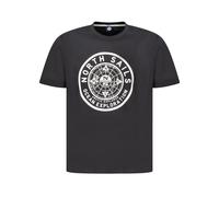 North Sails, ,Tops ,Uomo ,Nero ,3XL Magliette Uomo in Cotone Nera