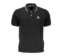 North Sails, ,Tops ,Uomo ,Nero ,S Polo a Maniche Corte Nero