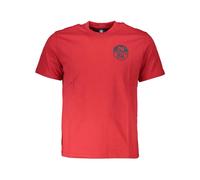 North Sails, ,Tops ,Uomo ,Rosso ,L Stampa Logo T-Shirt Girocollo