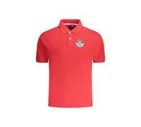 North Sails, ,Tops ,Uomo ,Rosso ,M Polo in Cotone Rosso Stile Classico