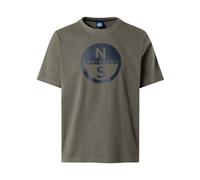 North Sails, ,Tops ,Uomo ,Verde ,M Big Logo T-shirt