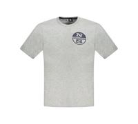 North Sails - TShirt NS Classic Manica Corta Girocollo - - Tops - Uomo - Grigio - M