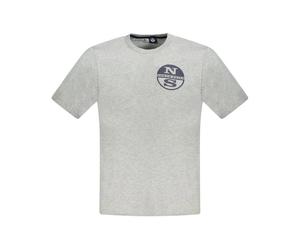 North Sails - TShirt NS Classic Manica Corta Girocollo - - Tops - Uomo - Grigio - M