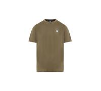 NORTH SAILS Uomo Maglietta in Jersey di Cotone con Maniche Corte - vestibilità Regular (3XL, Verde Militare)