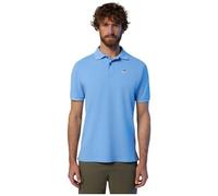 NORTH SAILS Uomo Polo in Piquet di Cotone con Maniche Corte - vestibilità Regular (XL, Light Blue)