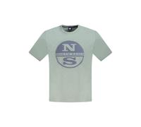 North Sails Verde Cotton Men T-Shirt - 3XL
