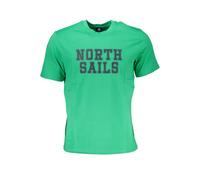 North Sails Verde Cotton Men T-Shirt - M