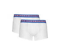North Sails White Cotton Men Boxer - S